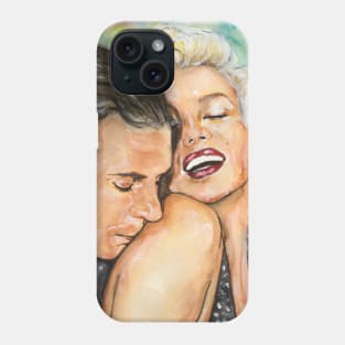 Marilyn Monroe and Laurence Olivier Phone Case