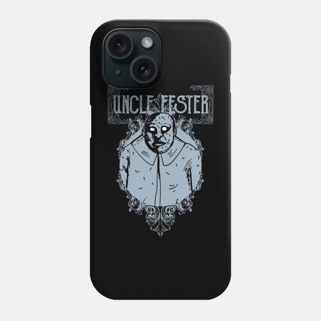 UNCLE FESTER Phone Case by DOOMCVLT666