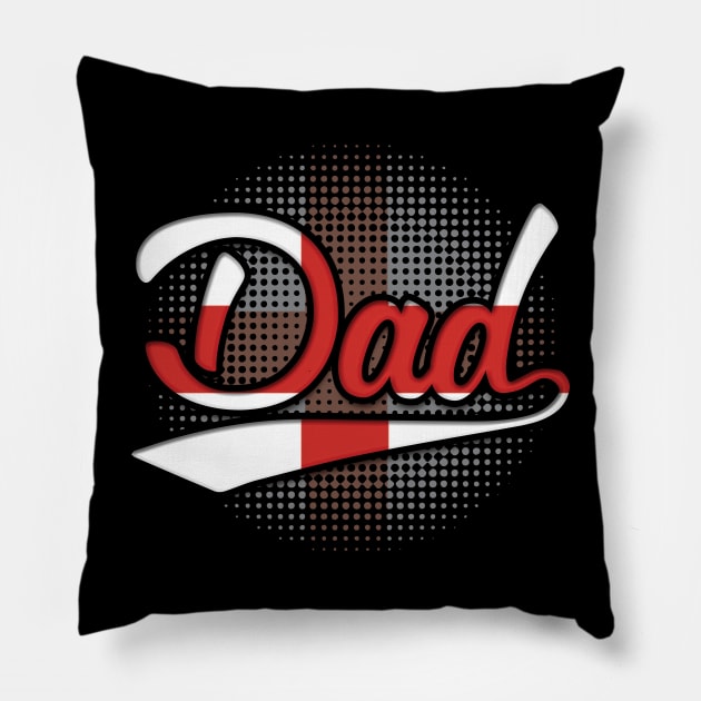 English Dad - Gift for English From England Pillow by Country Flags