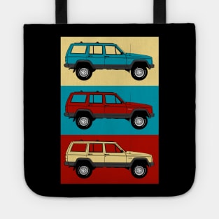 Jeep Cherokee Pop Art ~ Malibu palette Tote