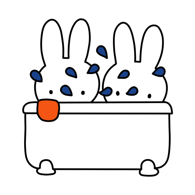 Miffy in the Bath by FoxtrotDesigns