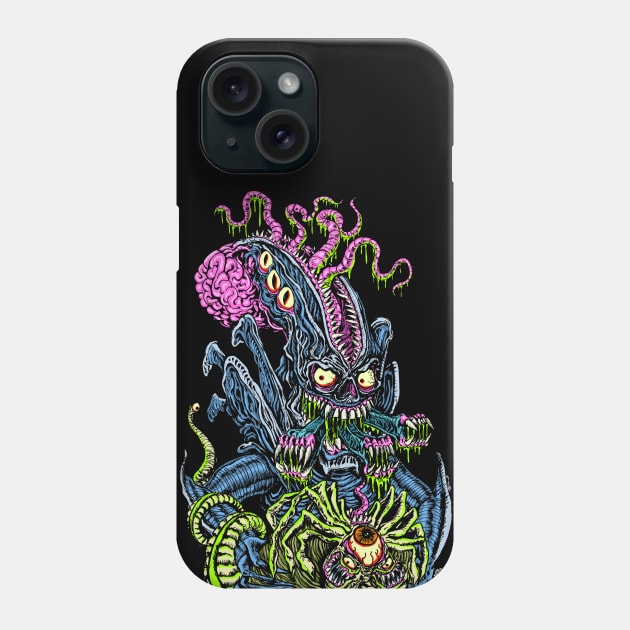 Alien Monster Phone Case by Robisrael