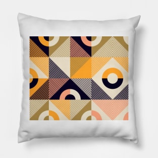 Geometric abstract pattern Pillow