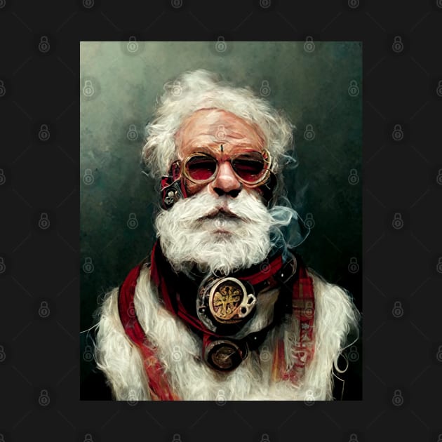 Steampunk Santa by mw1designsart