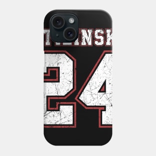 stil hockey grunge 24 Phone Case