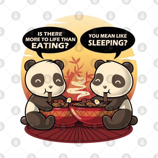 Panda's Life - Funny pandas by eriondesigns