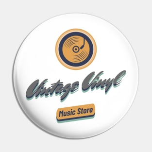 vintage vinyl Pin