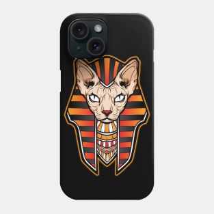 Sphynx Cat Egyptian. Pharaonic Meow Phone Case