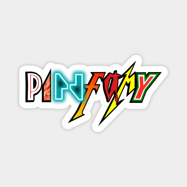 Pinfamy goes to Pinburgh (logo only) Magnet by DRI374