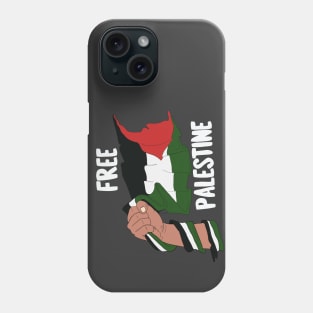 Free Palestine - I stand with Palestine Flag Phone Case