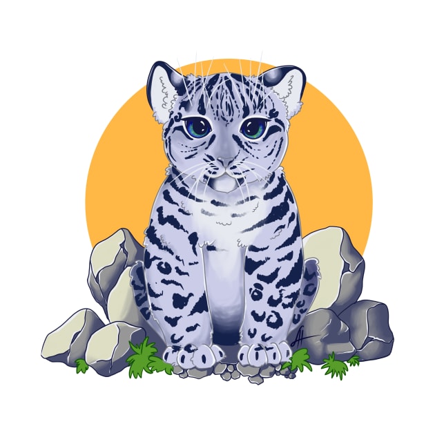 snow leopard by AkkiHell