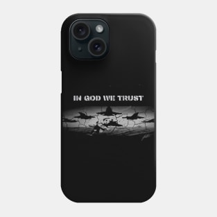 In God We Trust, Air Force jet fighters Phone Case