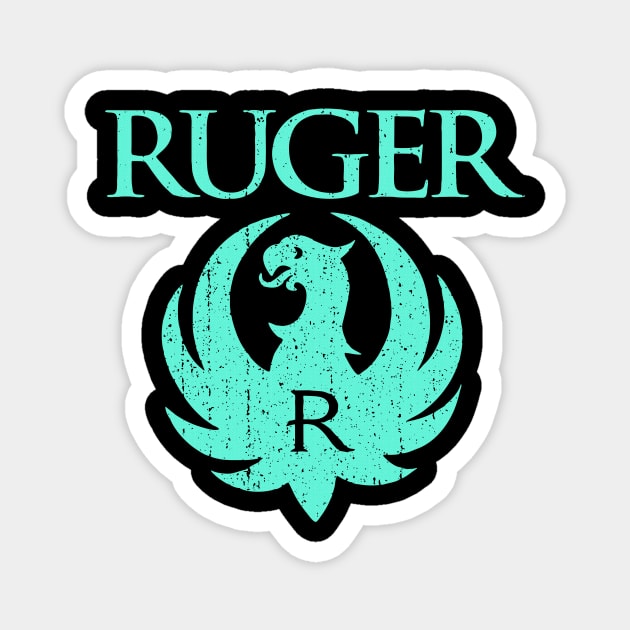 ruger firearms Magnet by #Mahkotaemas