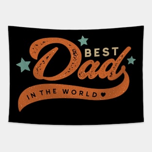 Best Dad In The Wolrd Tapestry