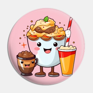 Galato  kawaii  junk food T-Shirt cute  funny Pin