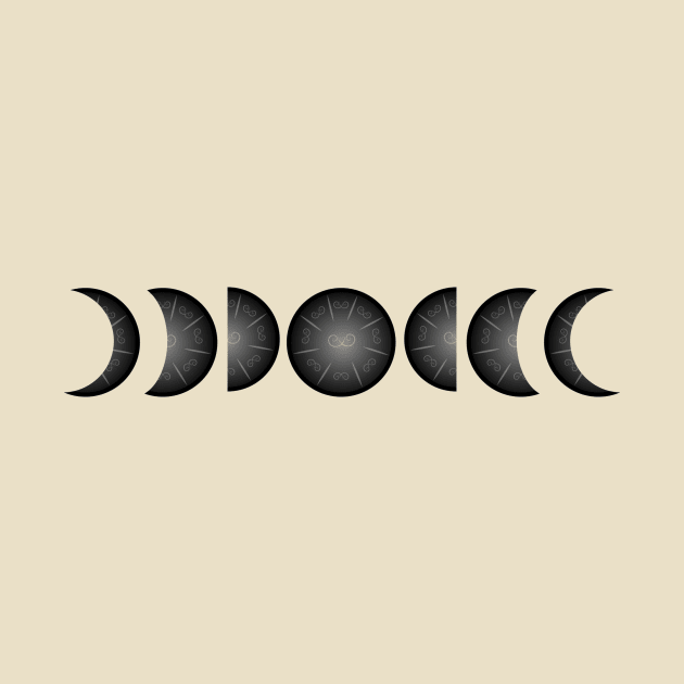 Steel Tongue Drum Phases of the Moon by Tongue Drum Journey