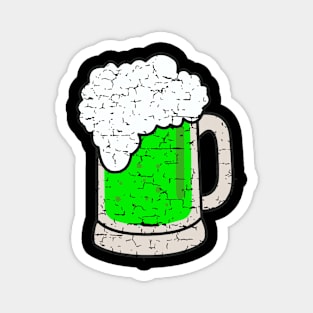 Green beer Magnet