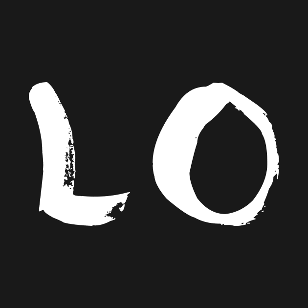 LOVE Matching couple shirt "LO" plus "VE" by CMDesign