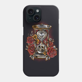 Memento Mori Hourglass Remember Death Running out of Time Phone Case