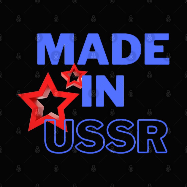 Red stars made in ussr by LAV77