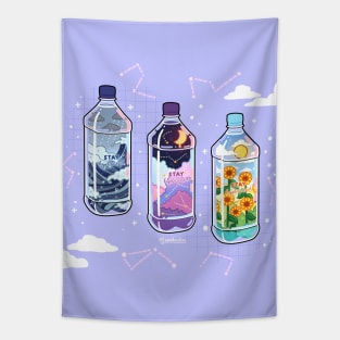 Stay Hydrated Bottle Tapestry