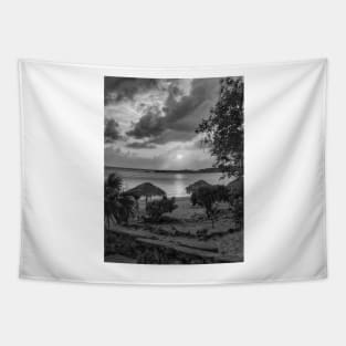 Cat Island, Bahamas – Art 1 – Black and White Tapestry