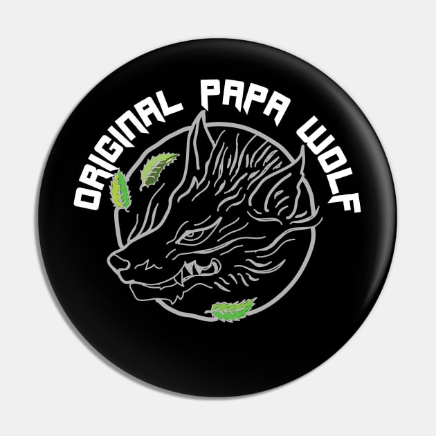 Original Papa Wolf Pin by bakmed