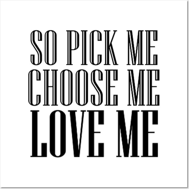 Pick me, Choose Me, Love Me - Grey's Anatomy, Meredith Grey Quote •  Printables by Cottonwood Whispers