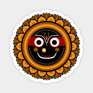 Jagannath - Lord of Universe - Puri Jagannath - Krishna - hare krishna - Hindu gods - krsna Magnet