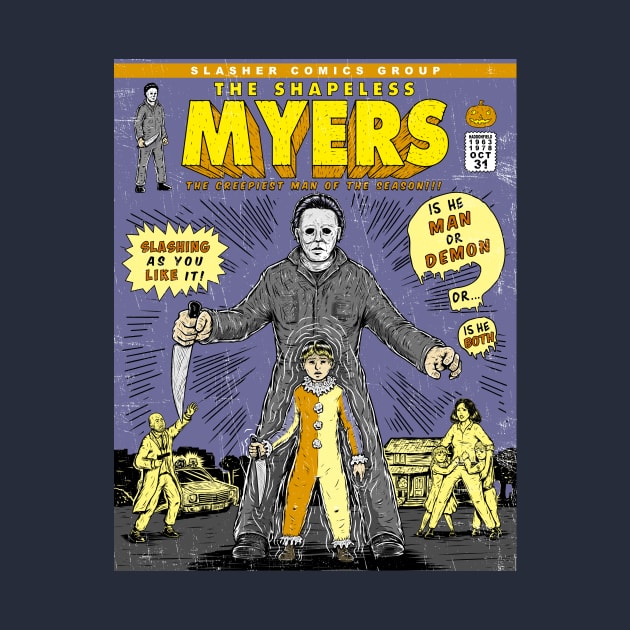 SLASHER COMICS-MYERS by Firebrander