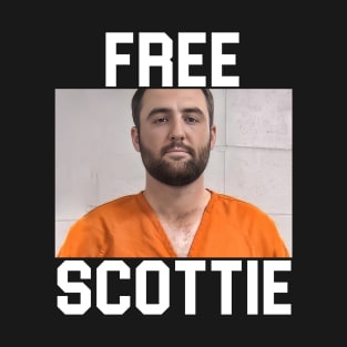 Free Scottie - SCOTTIE SCHEFFLER MUG SHOT T-Shirt