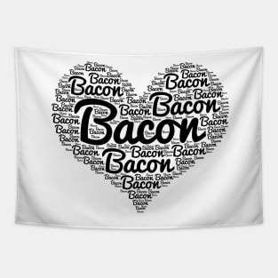 Bacon word cloud Tapestry