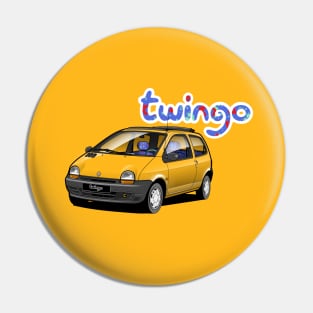 Twingo transparent illustration Pin