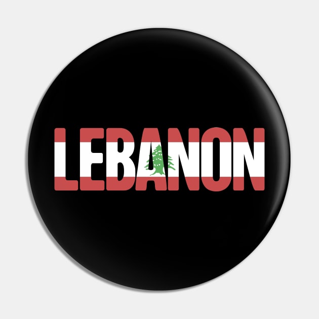 Flag Of Lebanon | Lebanese Graphic Pin by MeatMan