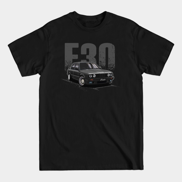 Disover Classic E30 Gang (Super Black) - Classic Car - T-Shirt