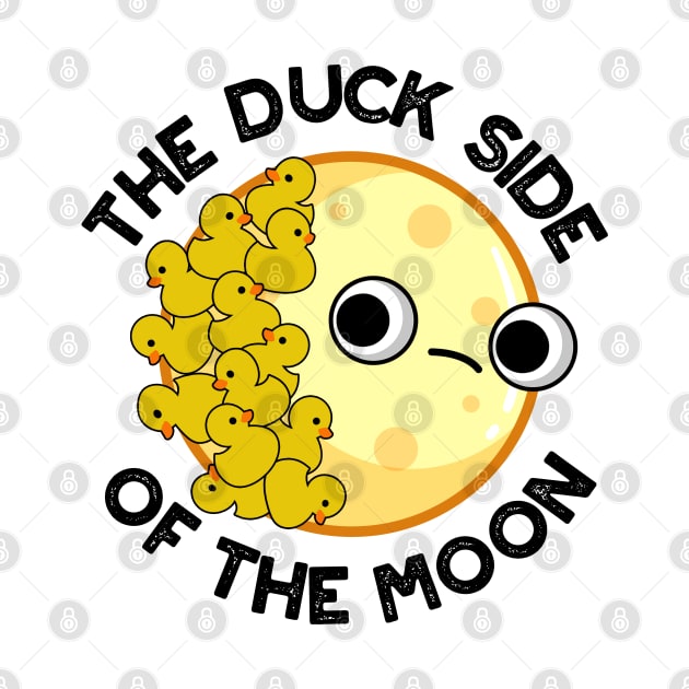 The Duck Side Of The Moon Funny Astronomy Pun by punnybone