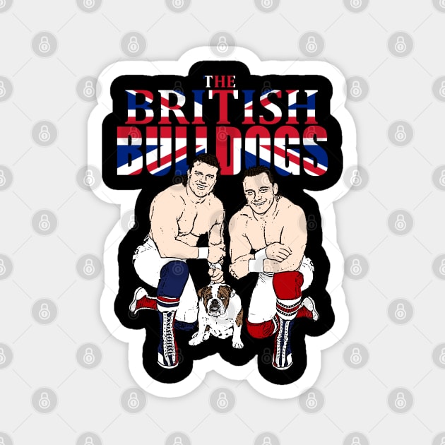 British Bulldogs Magnet by lockdownmnl09