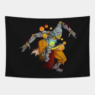 Zenyatta of Overwatch Tapestry