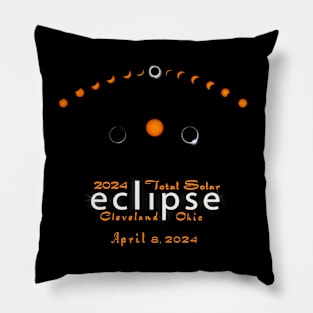 Total Solar Eclipse 2024 Pillow