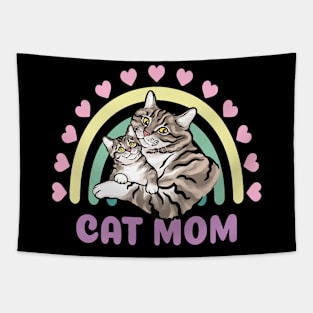 cat mom Tapestry