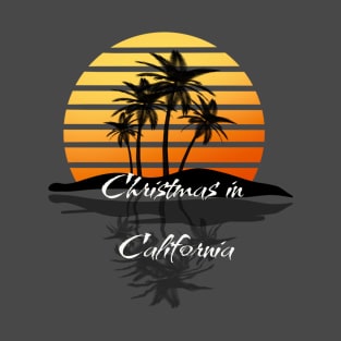 Christmas in california T-Shirt