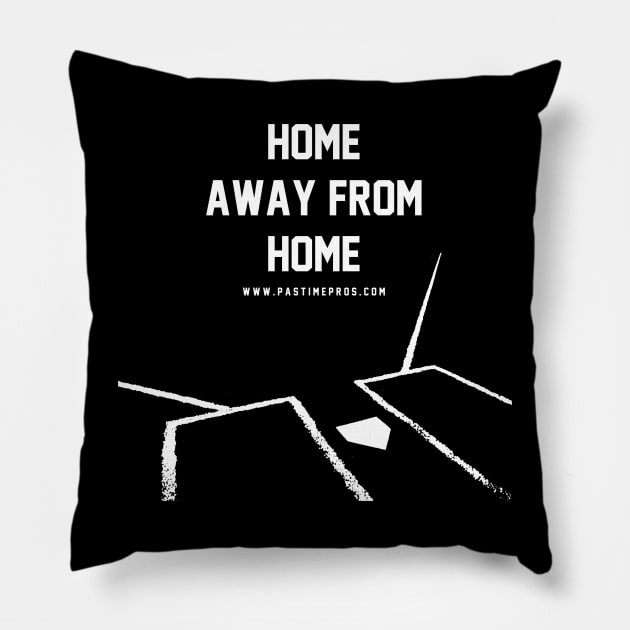 Home Away From Home Baseball Pillow by Pastime Pros