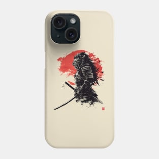 samurai lion Phone Case