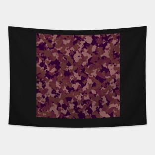 Salmon Navy Camouflage Tapestry