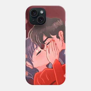 Ranma and Akane Kiss Phone Case