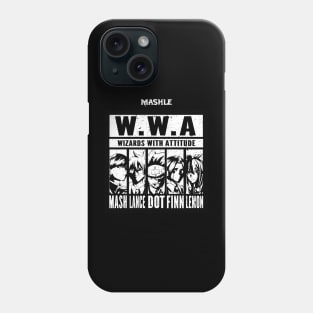 MASHLE: MAGIC AND MUSCLES (W.W.A. WIZARDS WITH ATTITUDE) GRUNGE STYLE Phone Case