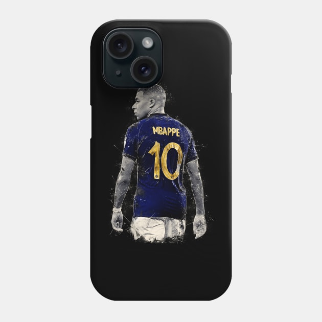 kylian mbappe Phone Case by Yopi