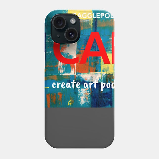 CAP Logo Phone Case by Create Art Podcast