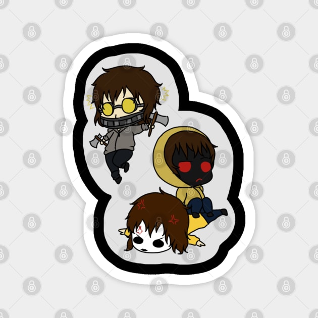 Creepypasta Proxies Magnet by LillyTheChibi