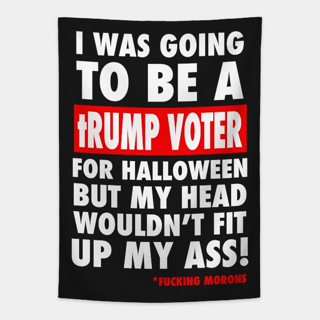 trump voter Halloween Tapestry by skittlemypony